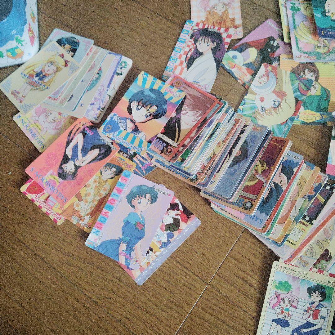い*ん様 セーラームーン トレーディングカード 約26枚別170枚以上カード詰め