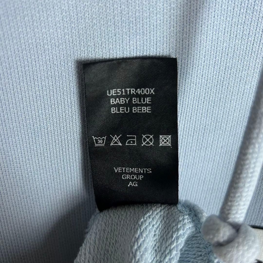 6017【即完売デザイン】ヴェトモン‪☆ユニコーンプリント入りパーカー 18SS