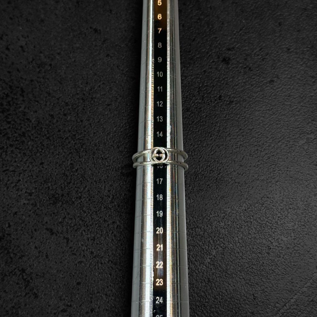 アクセサリー GUCCI Interlocking G Silver Ring