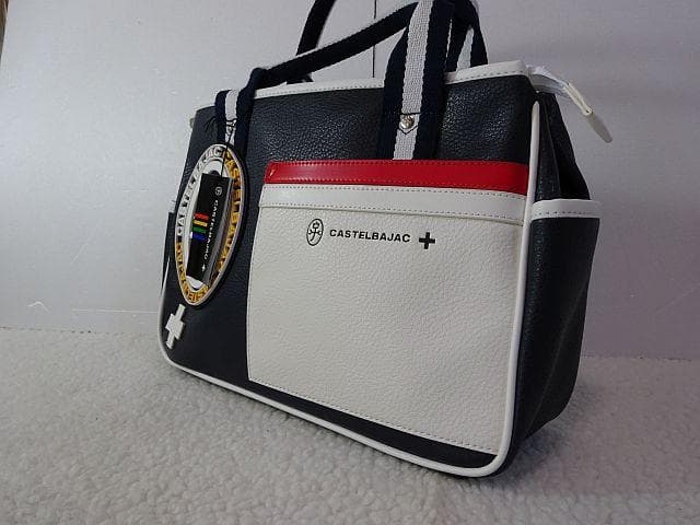 【新品本物】CASTELBAJAC トートバッグ/紺￥16,500-