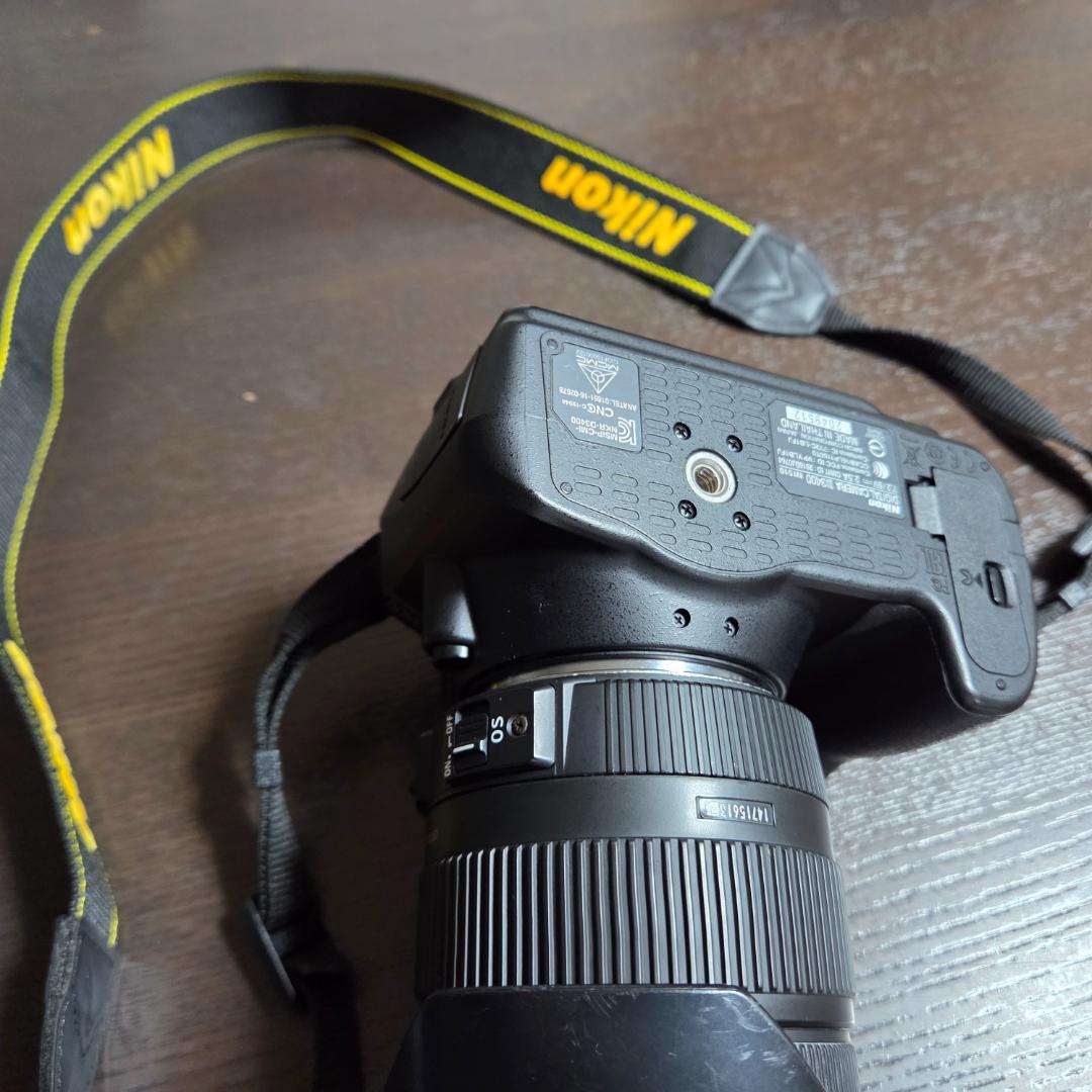 Nikon D3400 デジタル一眼レフカメラ ニコン SIGMAレンズセット