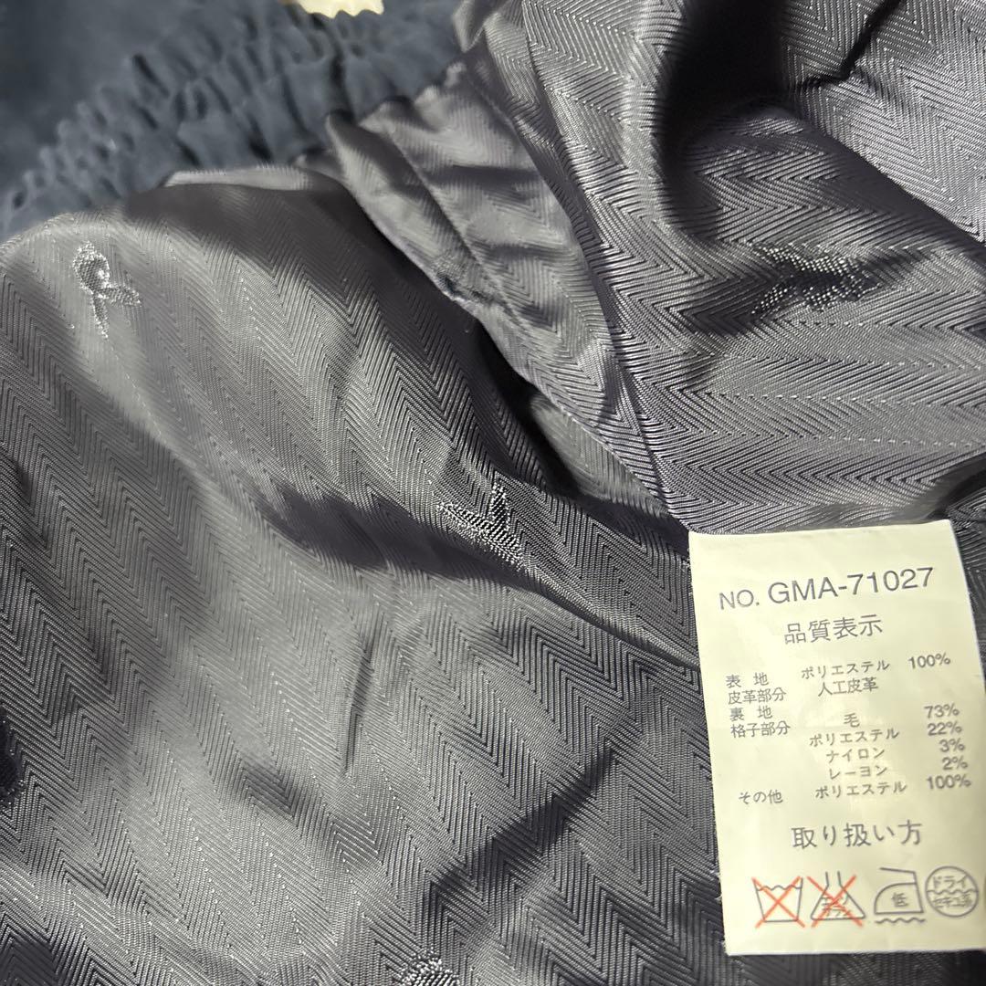 vintage 裏地総柄 短丈ブルゾン シティボーイ ノームコア アメカジ