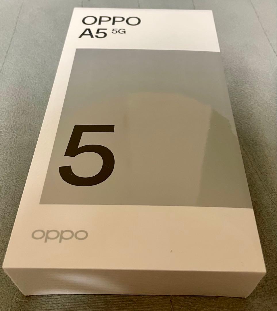 OPPO A5 5G 4GB/128GB 本体 ホワイト