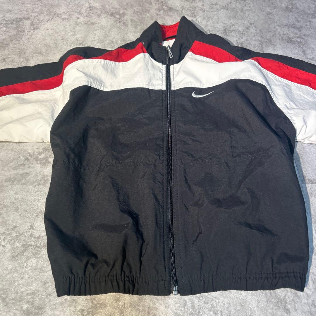 90s nike 白タグ　ナイロンジャケット