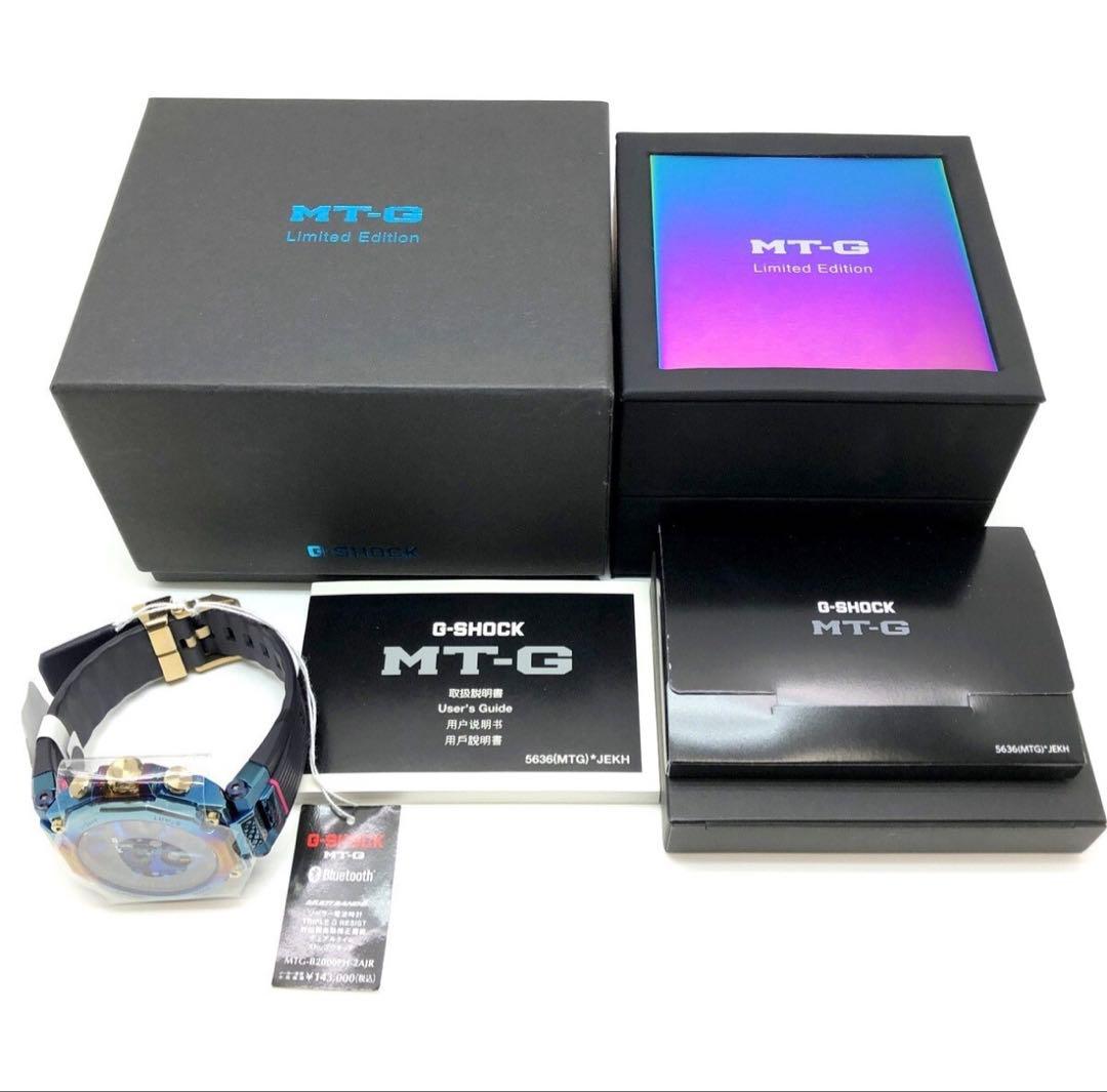 未使用 G-SHOCK MTG-B2000PH-2Aブルーフェニックス 鳳凰