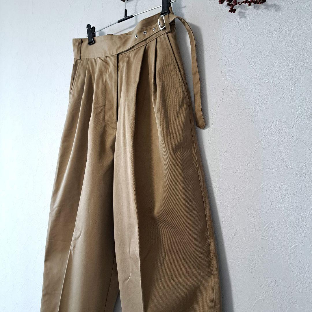 マノンフリップ【極美品】マイグルカパンツ　ベージュ　サイズ1　日本製