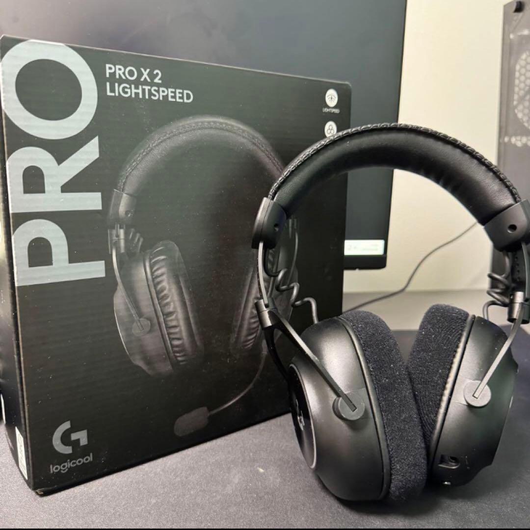 logicool PRO X 2 LIGHTSPEED ゲーミングヘッドセット
