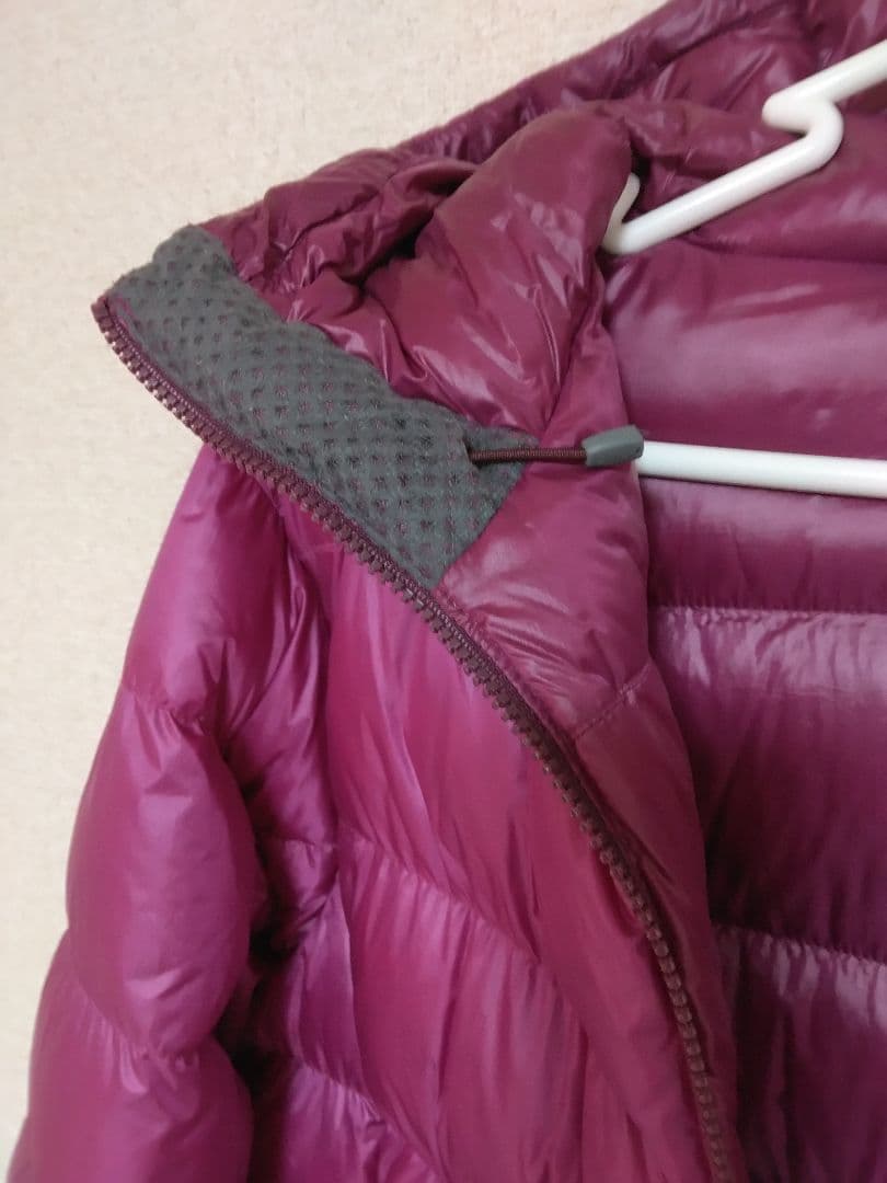 [美品]　800FP アルパインダウンパーカ　レディースL　パープル　モンベル