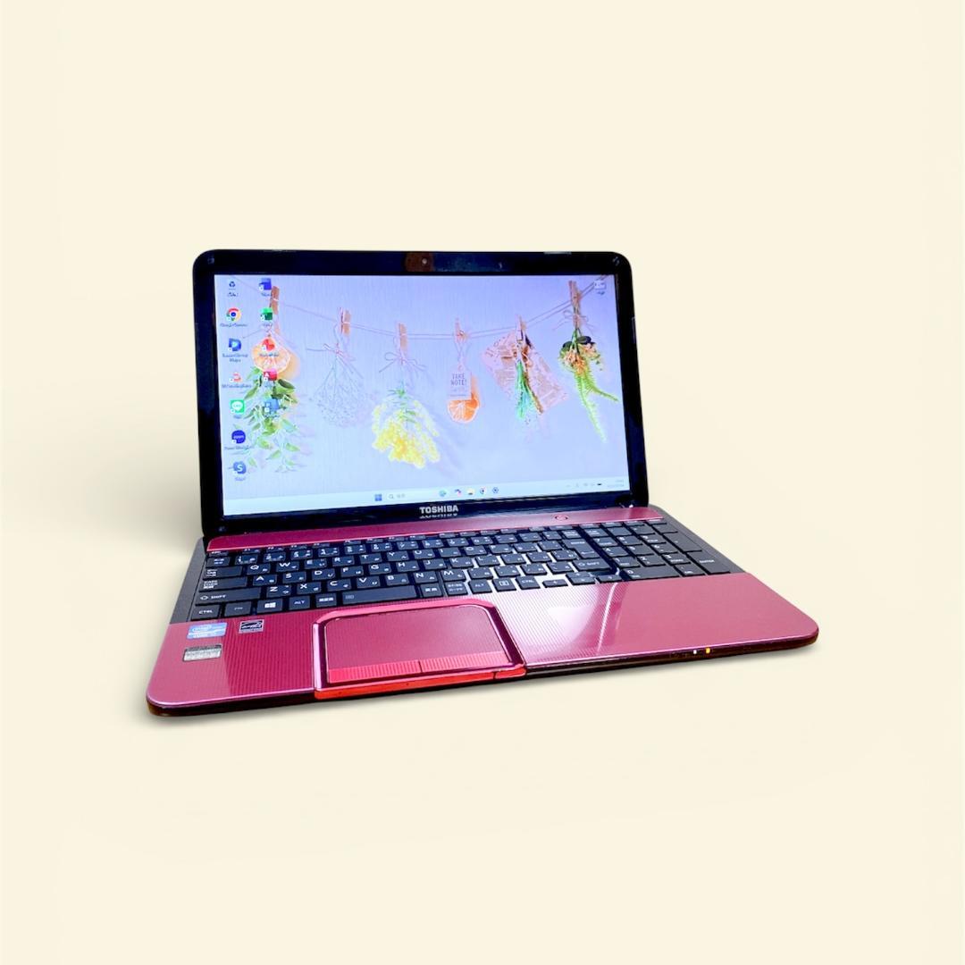 オフィス2021✨高性能4コアi7 快適SSD メモリ8 東芝ノートパソコン