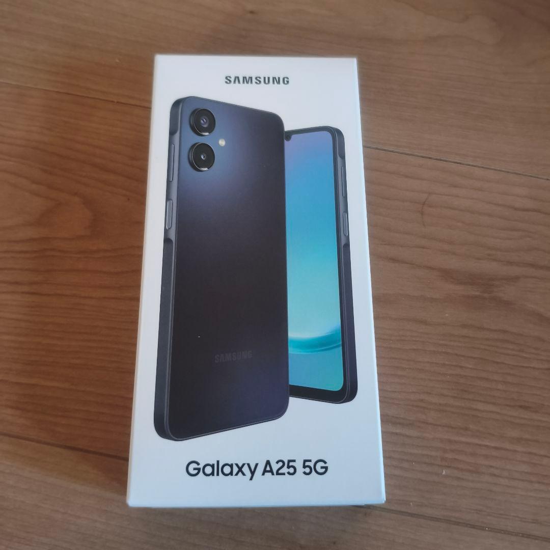 ☆新品未開封品☆Samsung Galaxy A25 5G　ブラック 本体