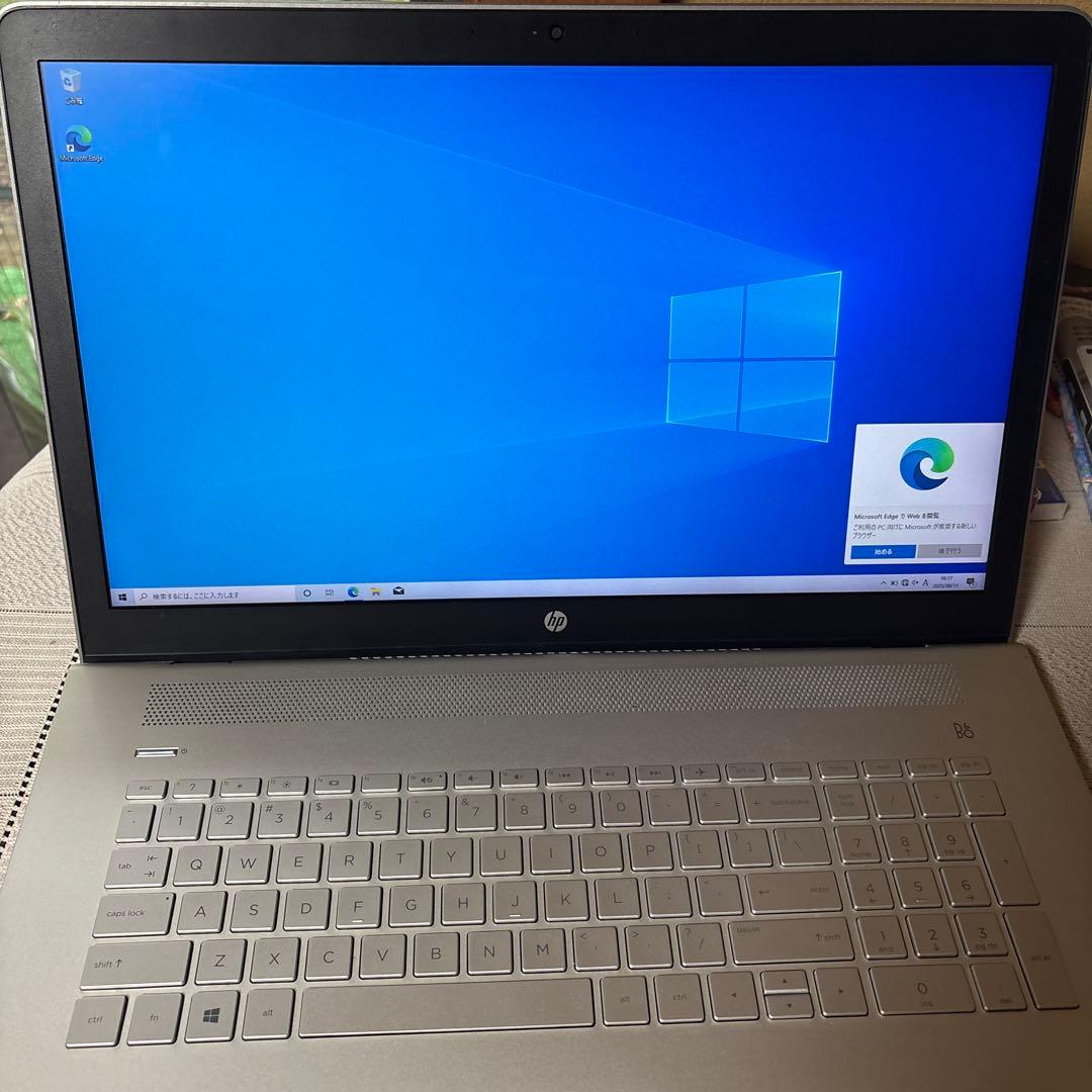 ジャンクHP Pavilion 17インチノート 8GB / 128GB SSD