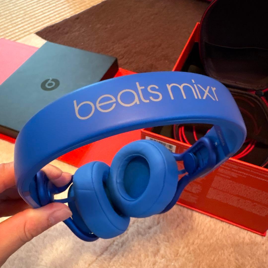 beats mixr ヘッドフォン 青