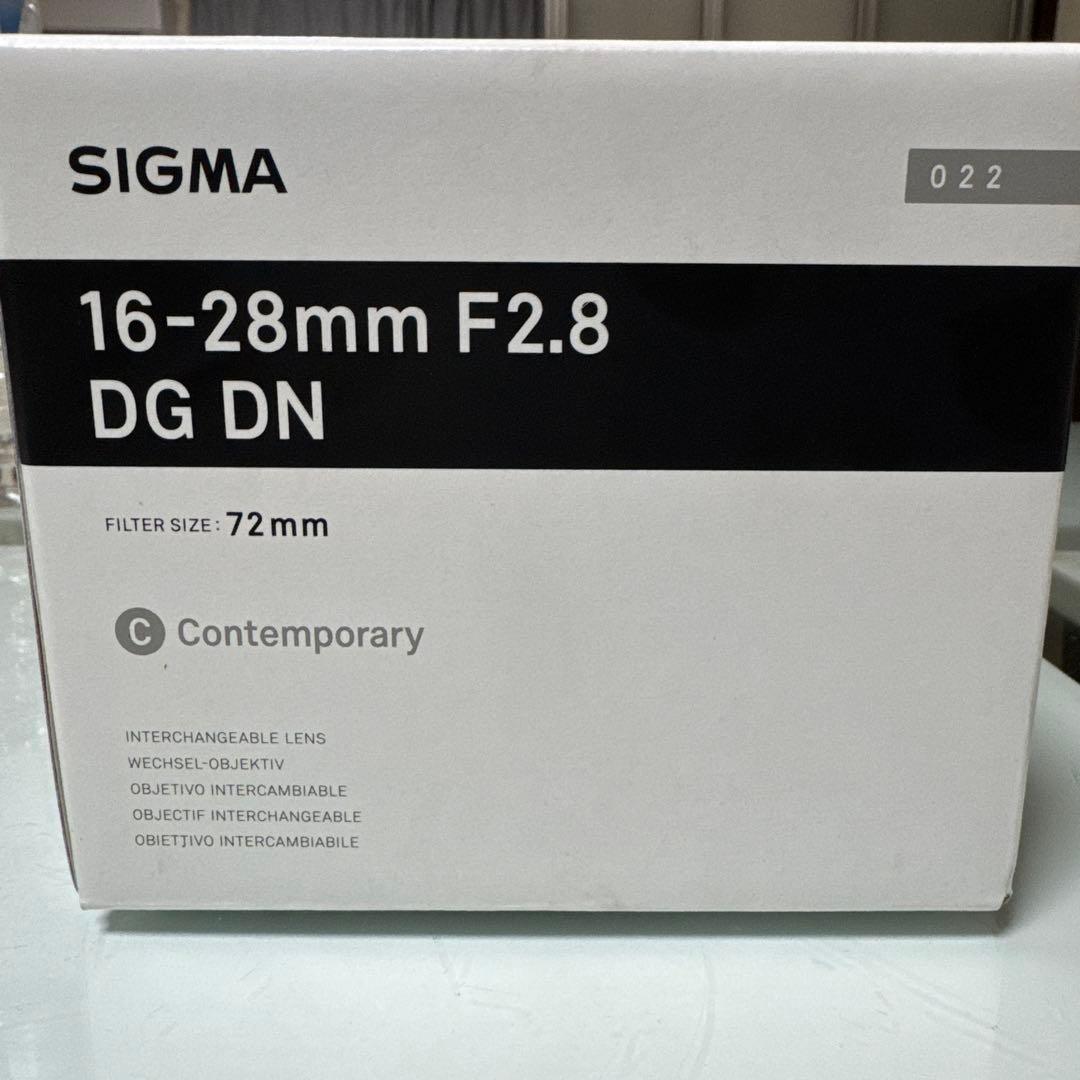 新品★SIGMA 16-28mm F2.8 DG DN SONY Lマウント