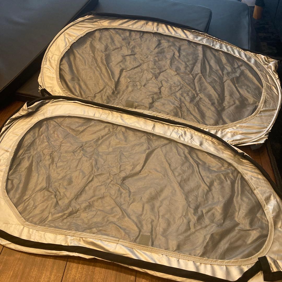 三菱純正 デリカ D-5 サンシェード クッションセット 車中泊