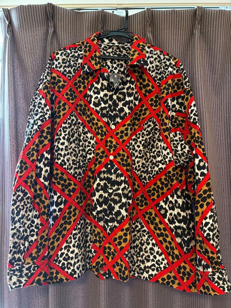 Cootie Productions レオパード柄 長袖シャツ L