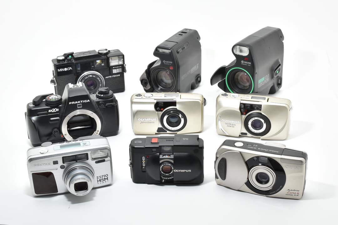 コンパクトフィルムカメラ9個まとめ 1795