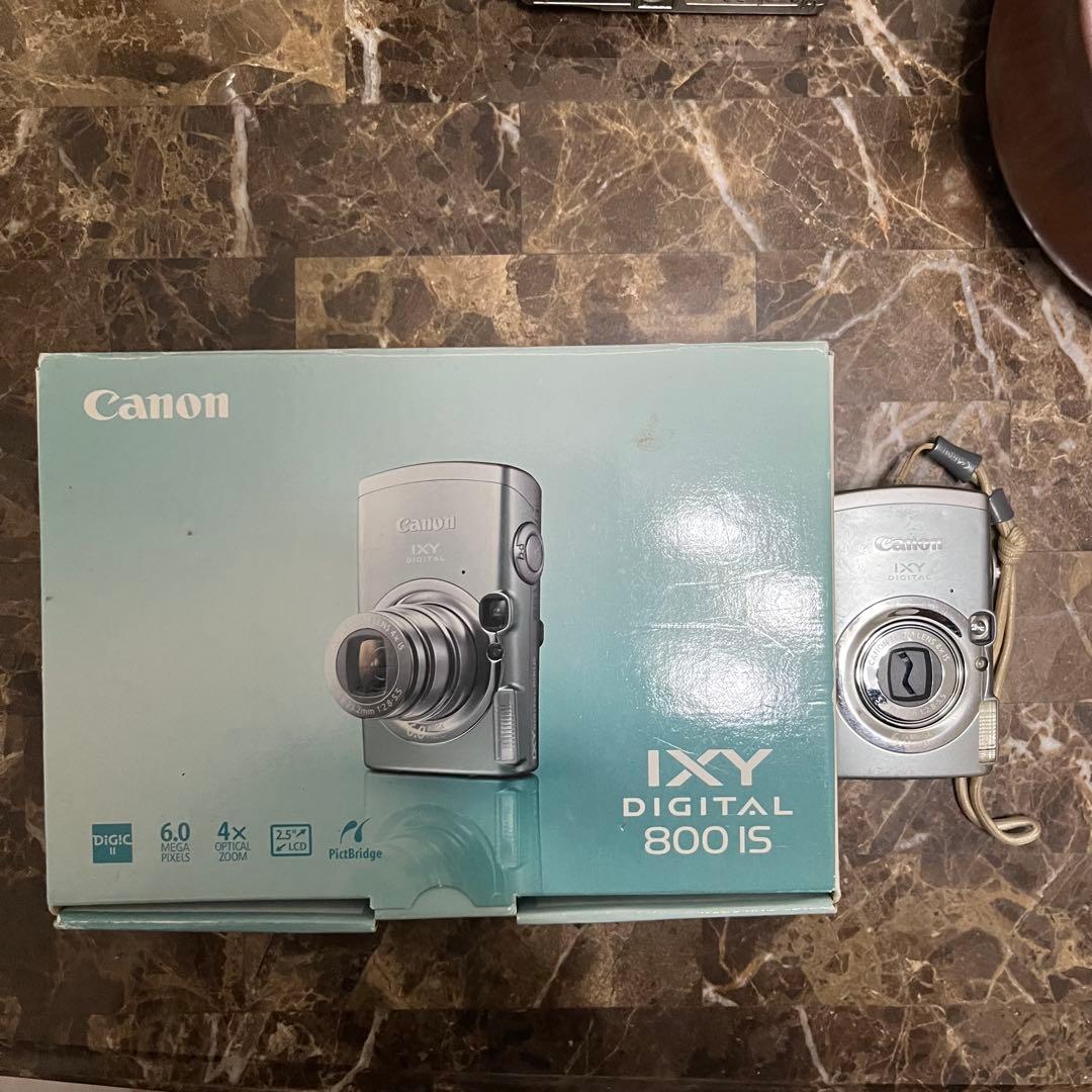 Canon IXY DIGITAL 800 IS シルバー 箱・付属品付き