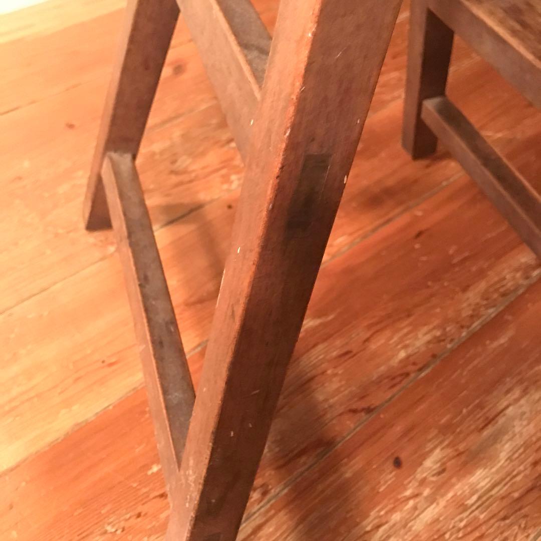 昭和レトロ　踏み台　椅子