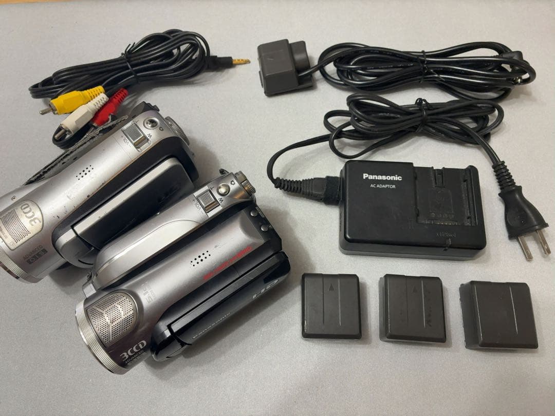 【2台セット】Panasonic ビデオカメラ HDC-HS9/HDC-SD5