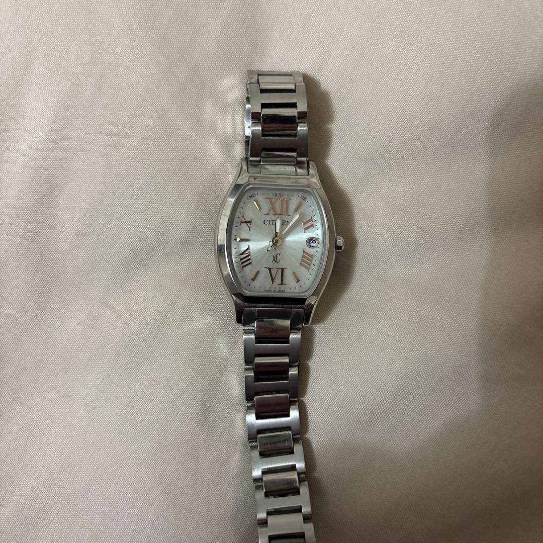 XC ティタニア ライン ミニソル エコ・ドライブ電波時計 ES8150-56A