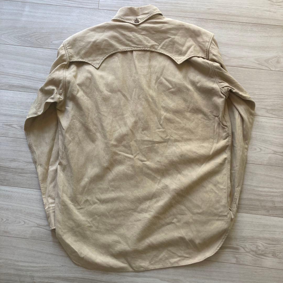 RRL ダブルアールエル　ウェスタンシャツ　プルオーバー　三ツ星タグ　初期　希少