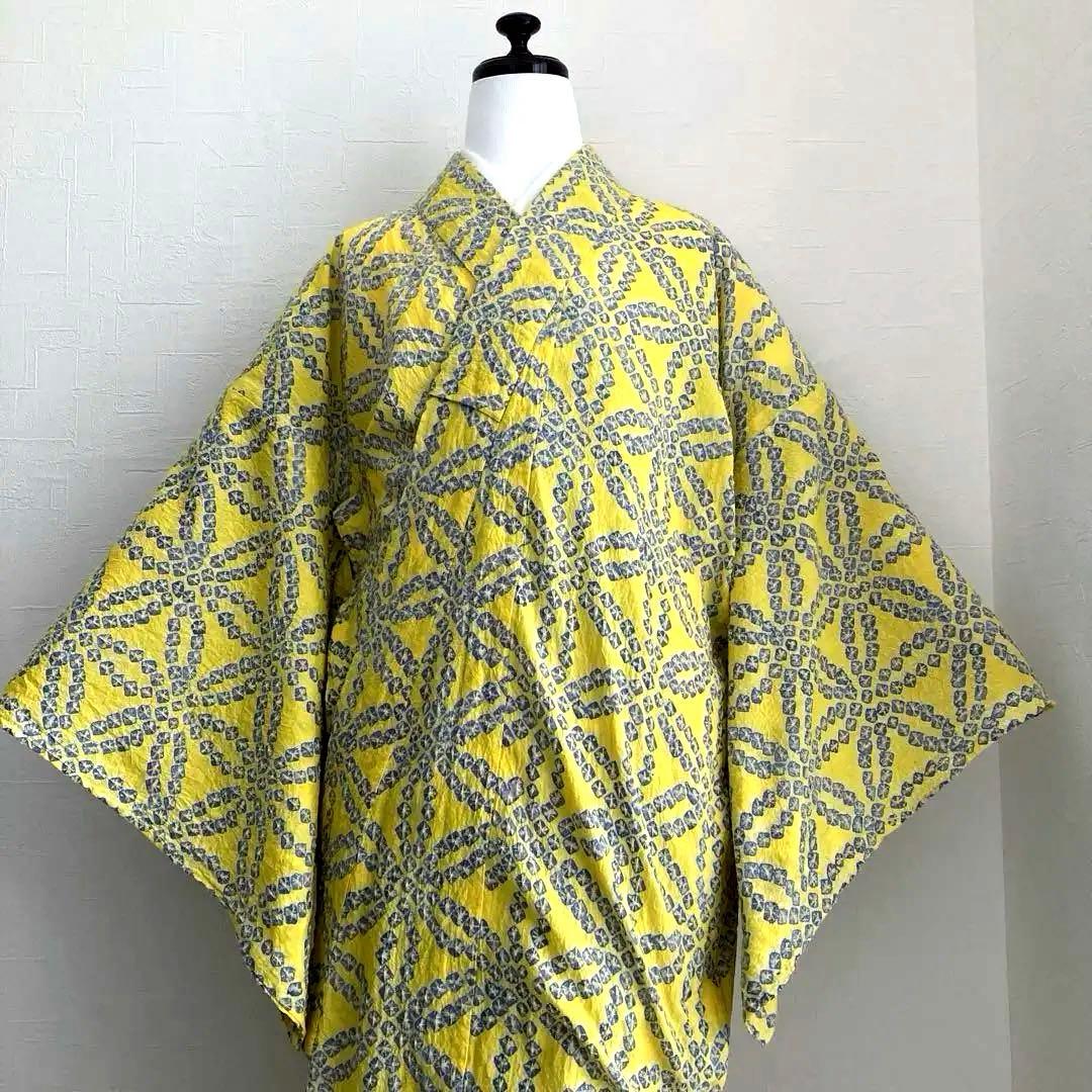 専用レイ様　　　　有松絞り浴衣・有松鳴海絞り　身丈160cm No.2-190