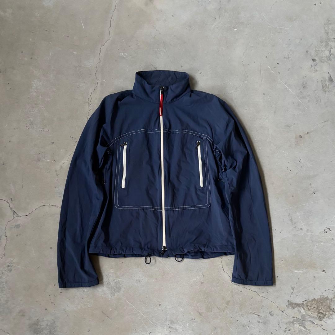 ジャケット・アウター PRADA SPORT stitch nylon jacket