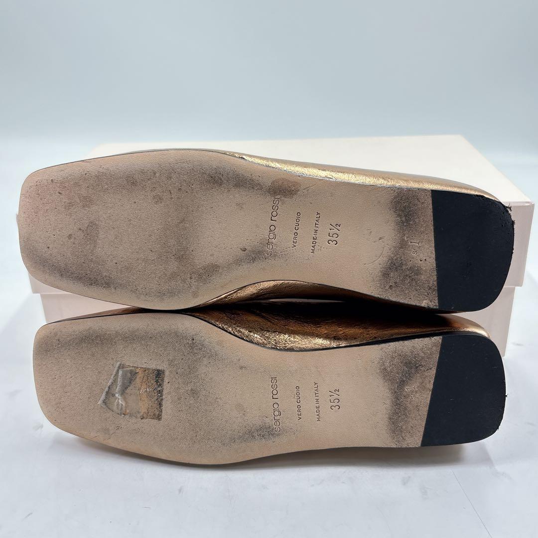 【極美品】sergio rossi セルジオロッシ スタッズ　SR1ローファー