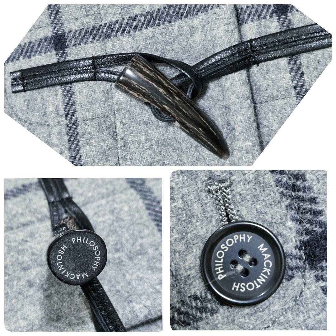 ちはやふる様　極美品 マッキントッシュフィロソフィー ウール ダッフルコート