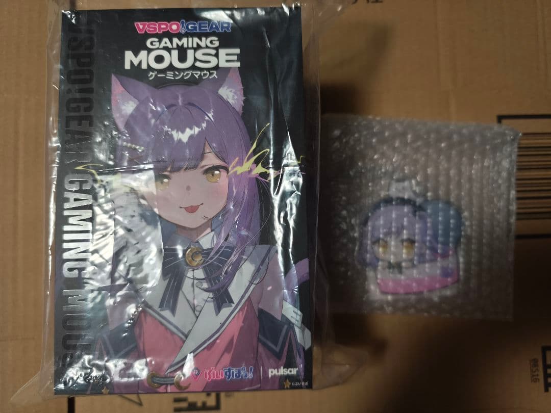 ぶいすぽっ! VSPO! GEAR ゲーミングマウス 紫宮るな