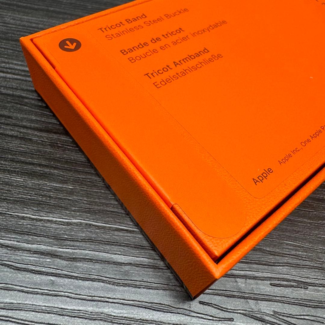2583 未開封　Apple Watch エルメス　トリコ　オレンジ　ナイロン