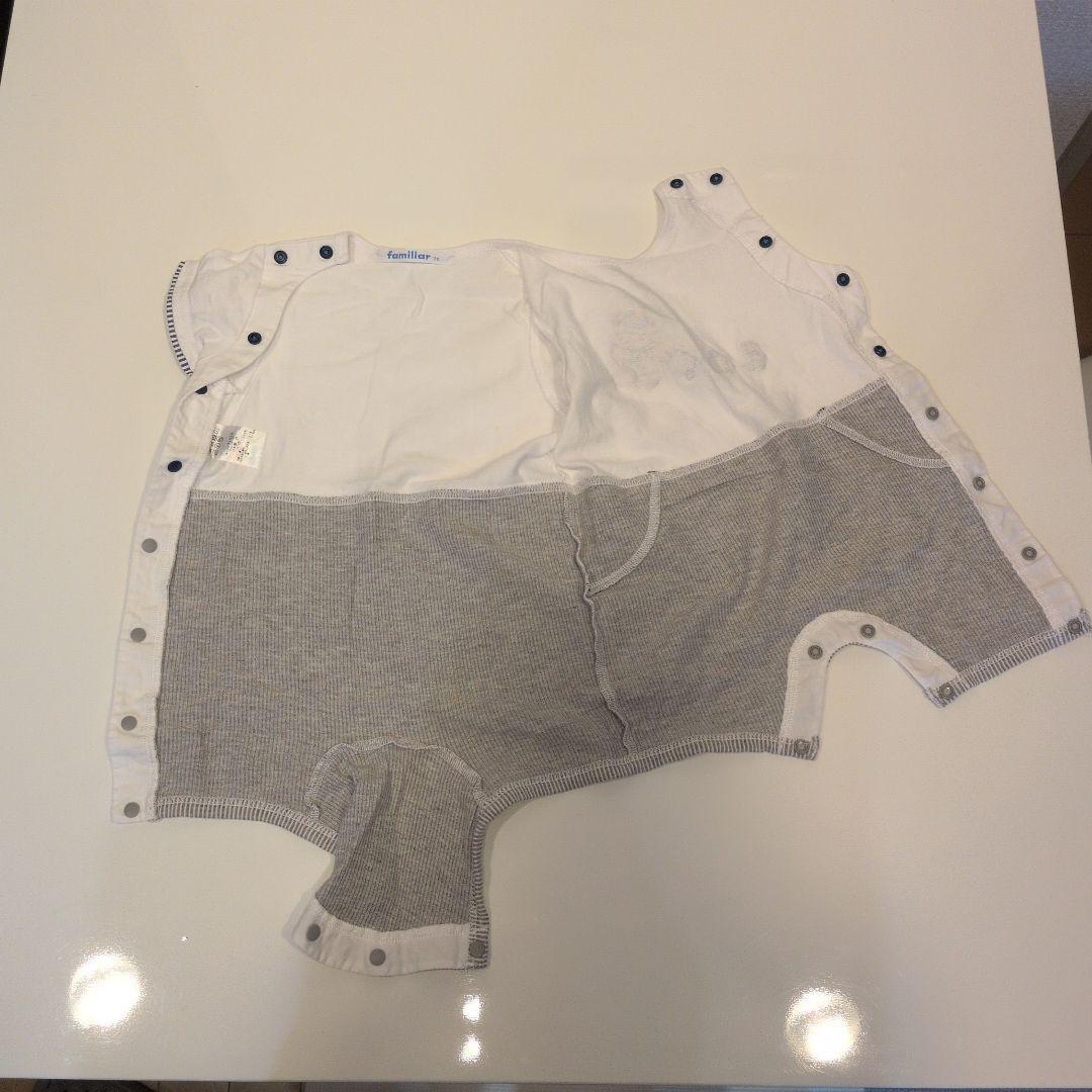 ファミリア　ロンパース　2点セット　美品