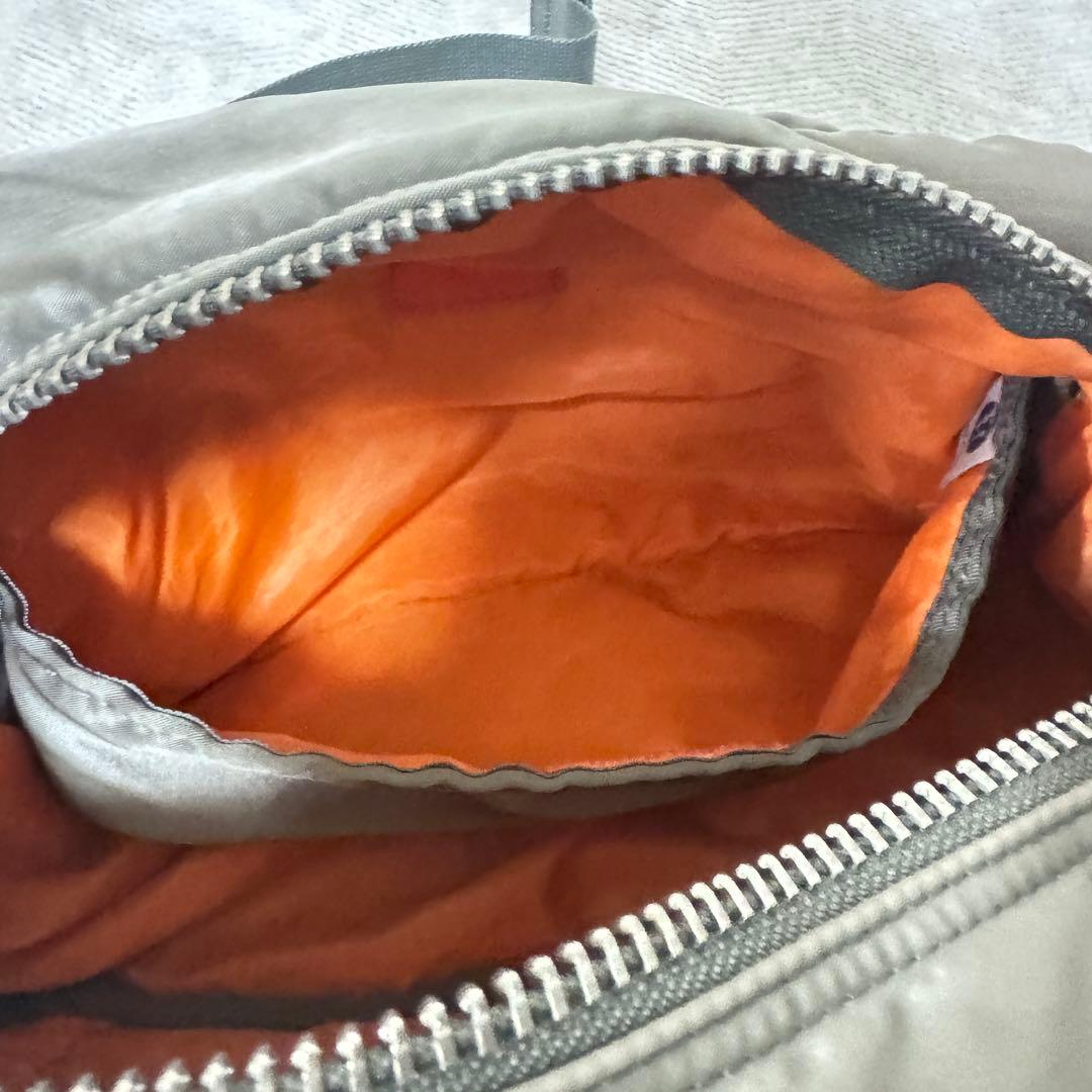 PORTER タンカー ウエストバッグ シルバーグレー ボディバッグ