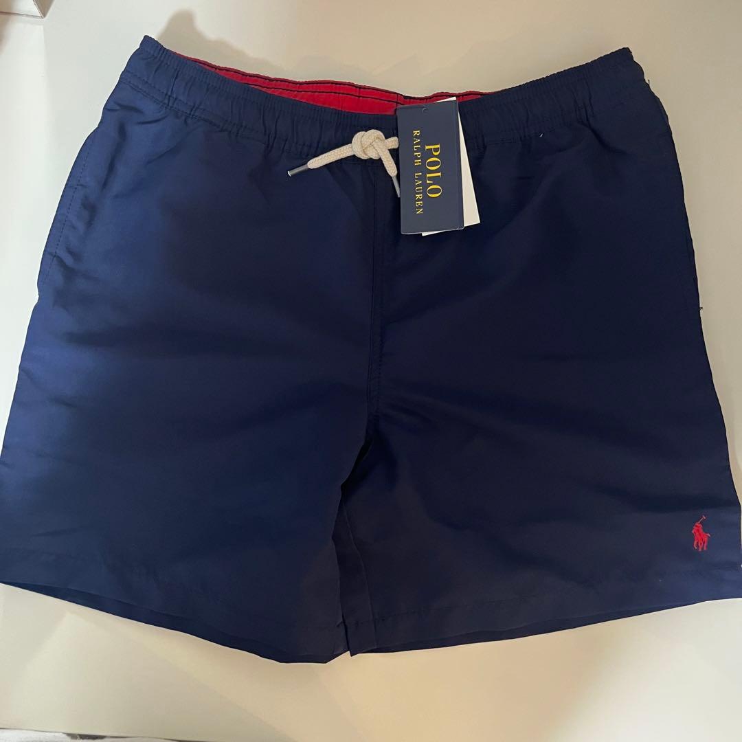 新品タグ付き　ポロラルフローレン トラベラースイムショーツ　L