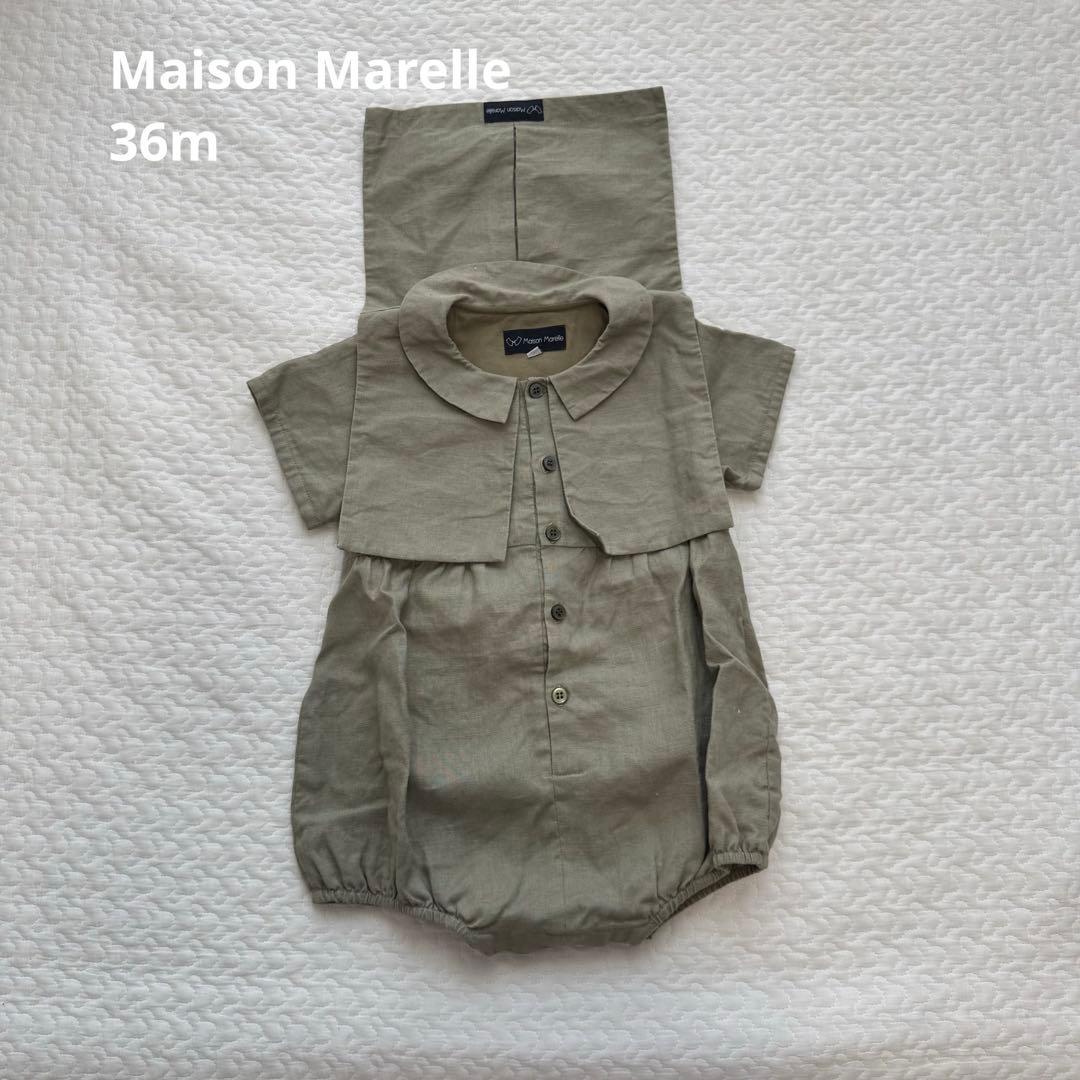 Maison marelle ロンパース　24ss