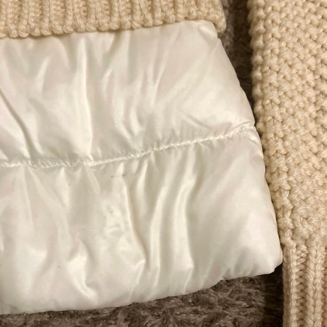 モンクレール　レディース　切り替えニットダウン　サイズS