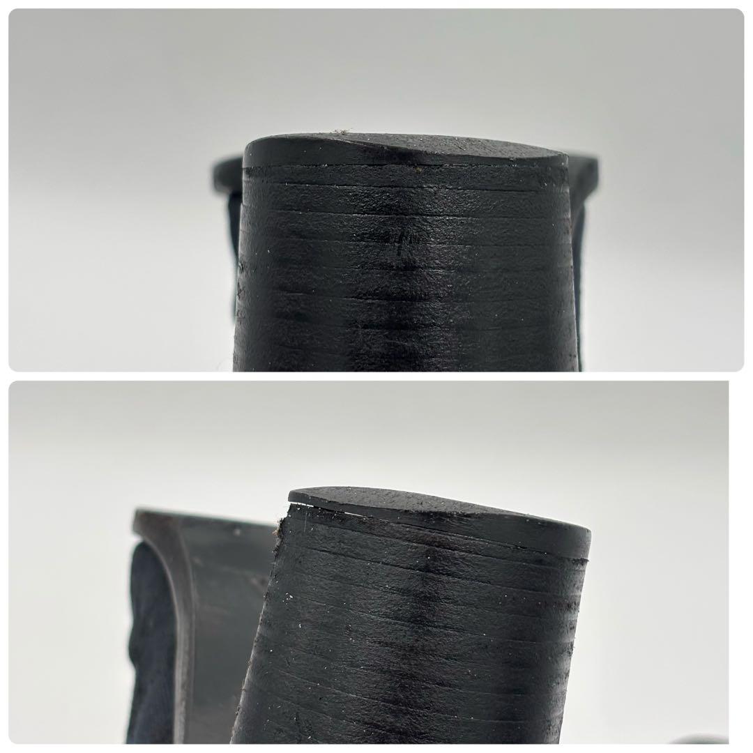 GUCCI グッチ GGキャンバス ロングブーツ サイズ37 約24㎝ ブラック