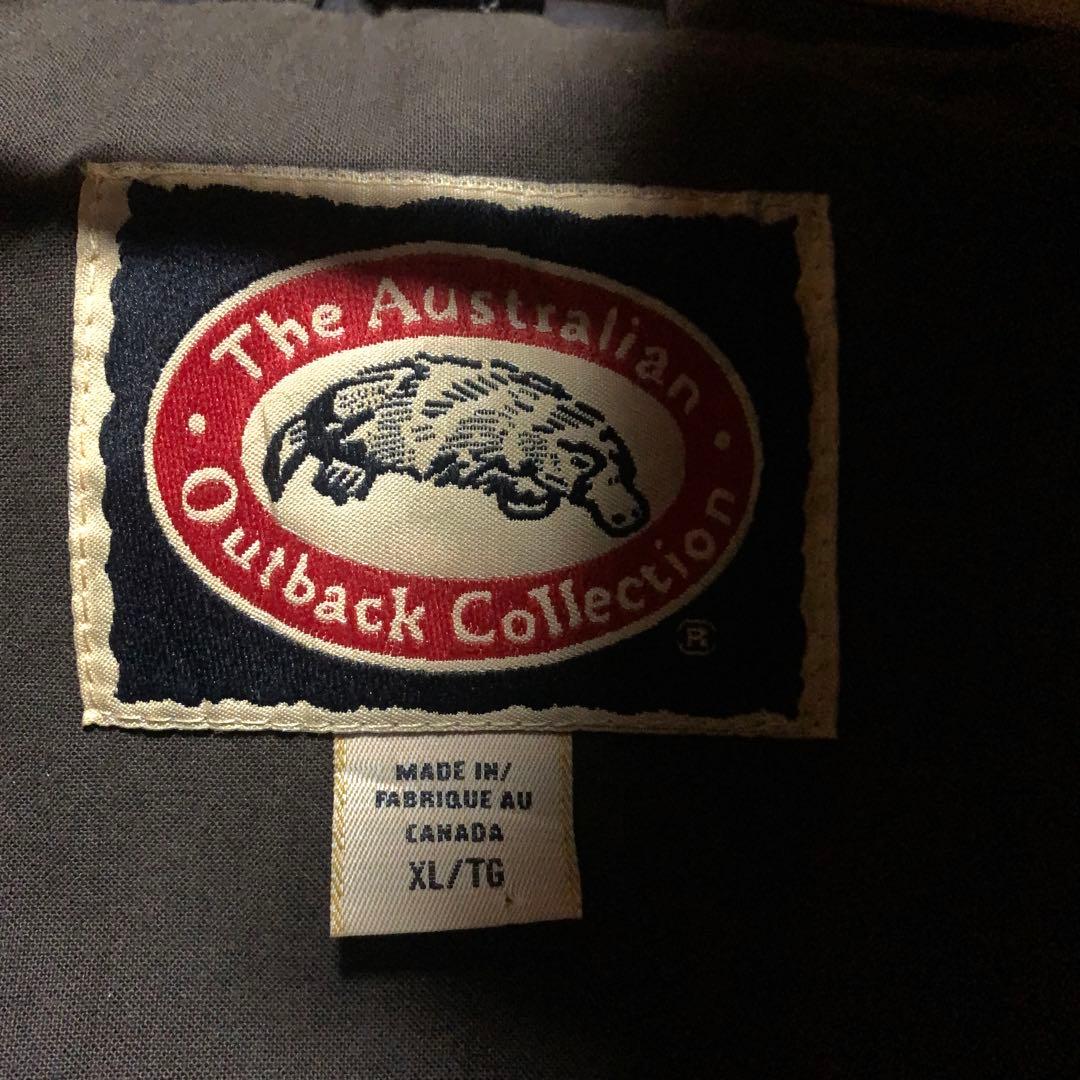 カナダ製　ダスターコート　オイルドジャケット　ドローバーコート　茶　rwm72