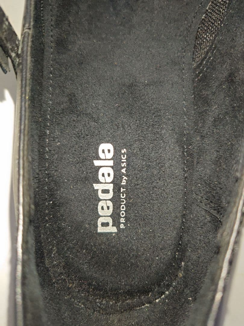 pedalaペダラ asicsアシックス 本革レザーパンプス walking