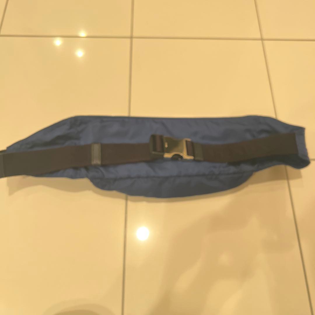 PRADA ネイビー ウエストポーチ