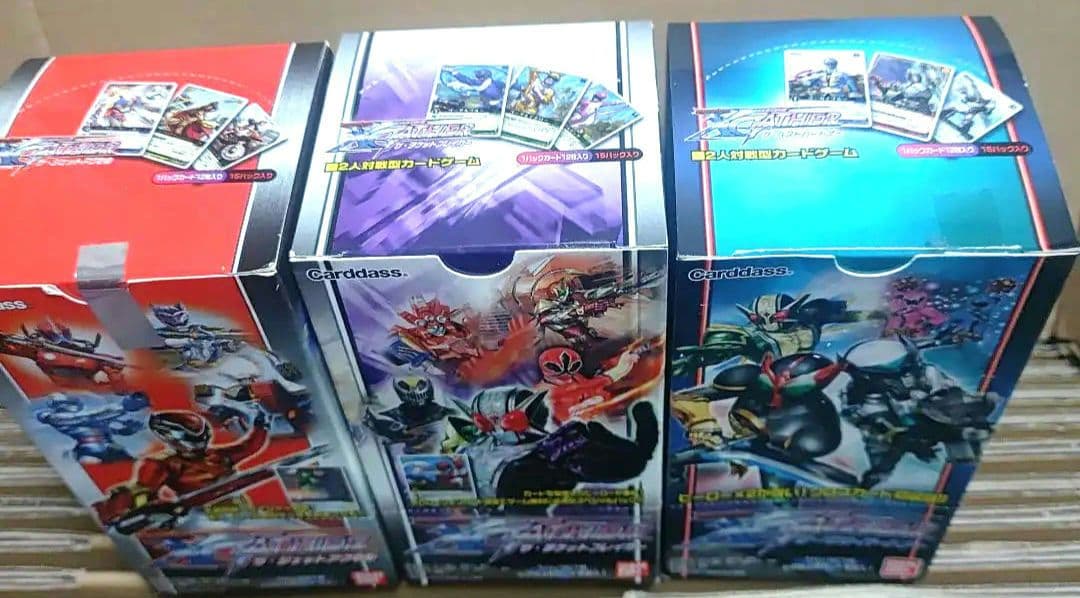 レンジャーズストライク　クロスギャザー　６BOXSET ①②③④⑤⑦未開封BOX