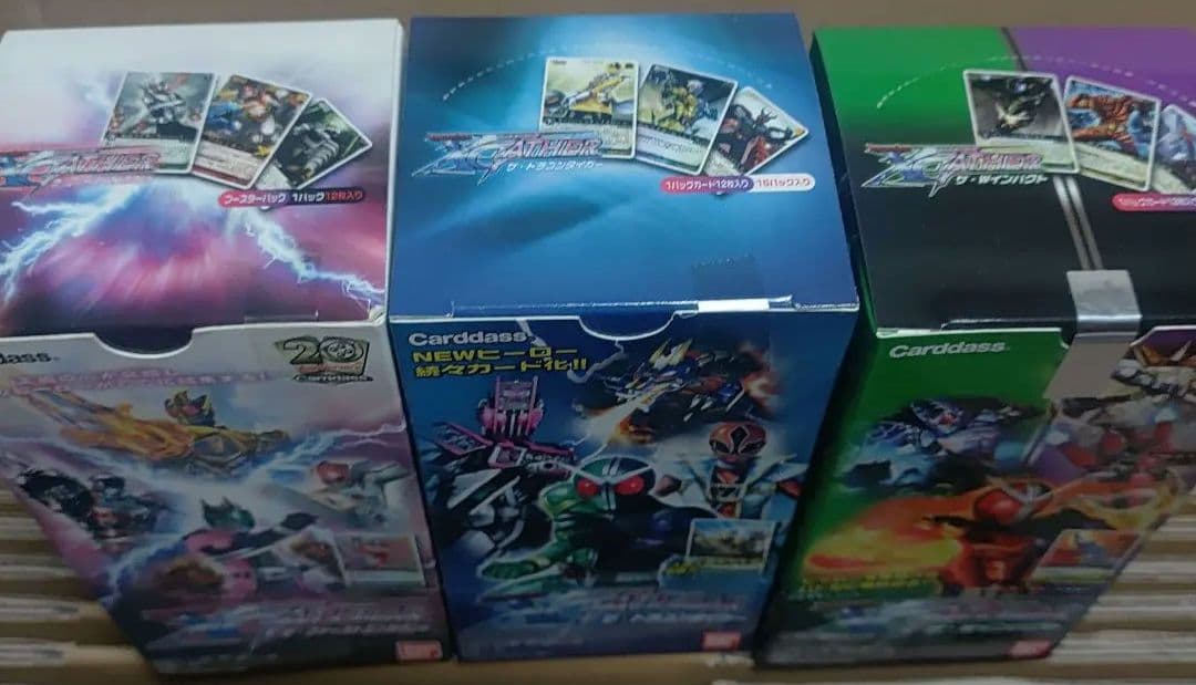 レンジャーズストライク　クロスギャザー　６BOXSET ①②③④⑤⑦未開封BOX