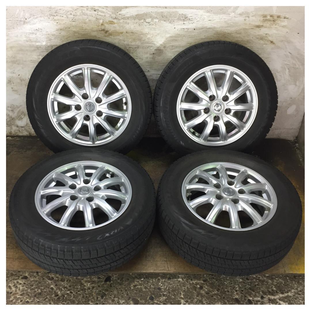 専用111 BRIDGESTONE 195/65R15 セレナ スタッドレス