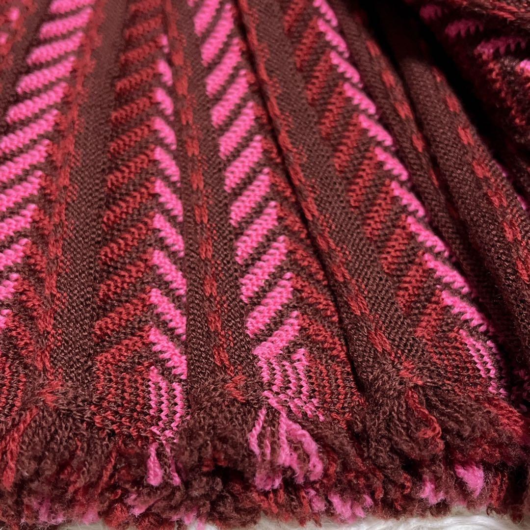 【美品】molli フランス製 ウール100％ ニットスカート M エレガント