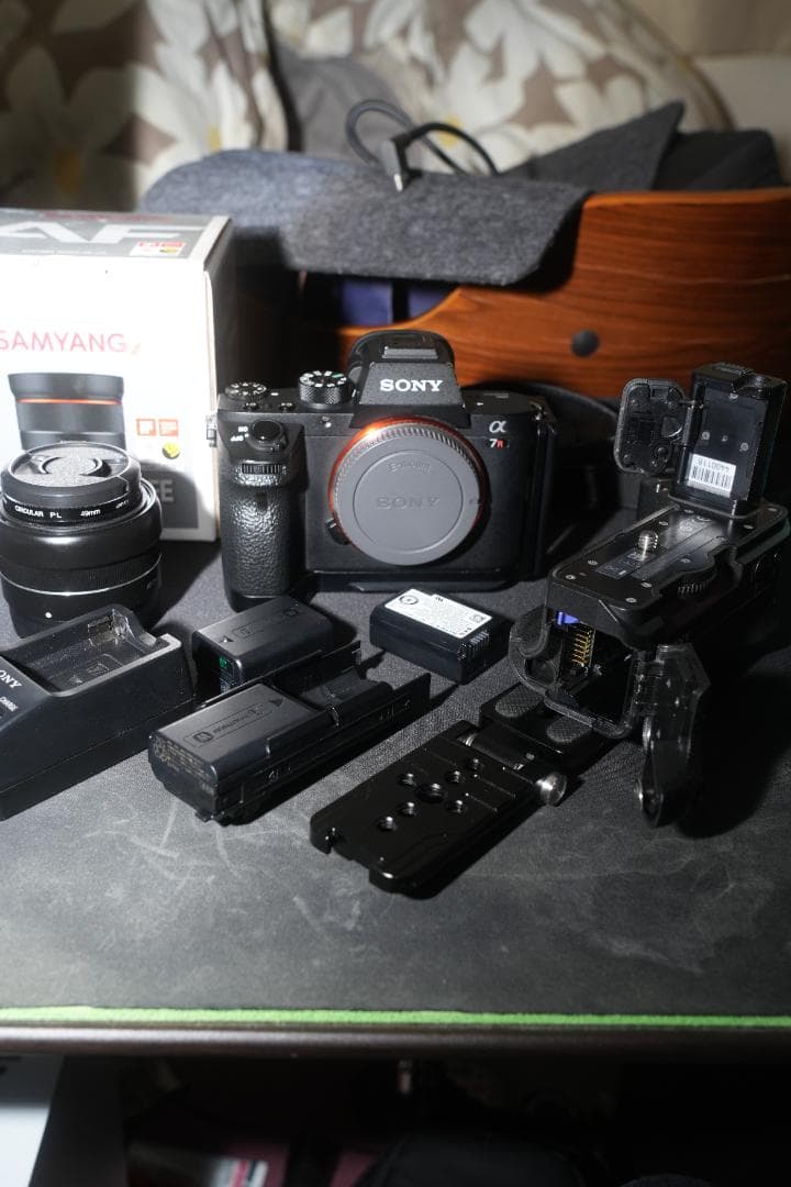 α7Rii ＋SamyangAF24f2.8mm 縦グリップ