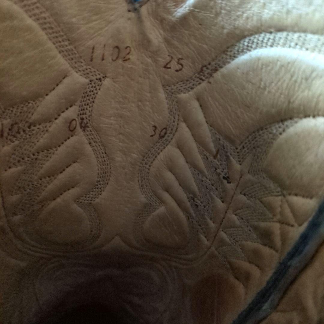 ウエスタンブーツ ブラック ポインテッドトゥ38