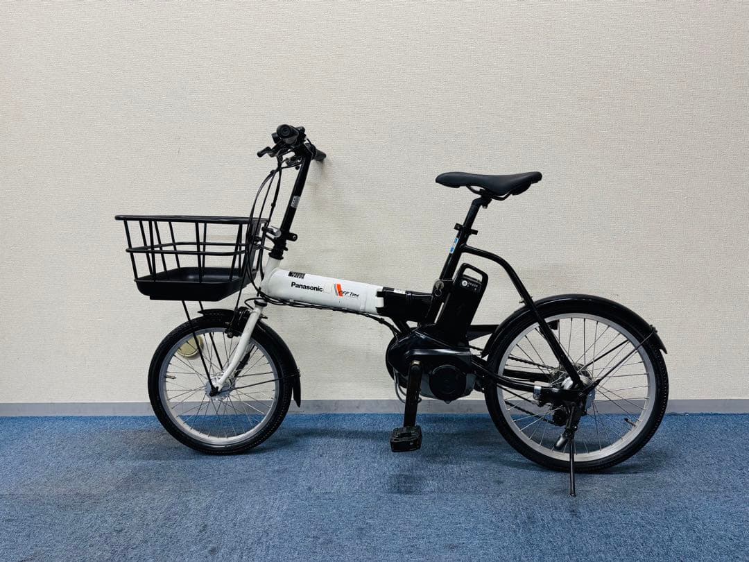 パナソニック オフタイム 折りたたみ 16Ah 電動自転車中古G72G53757