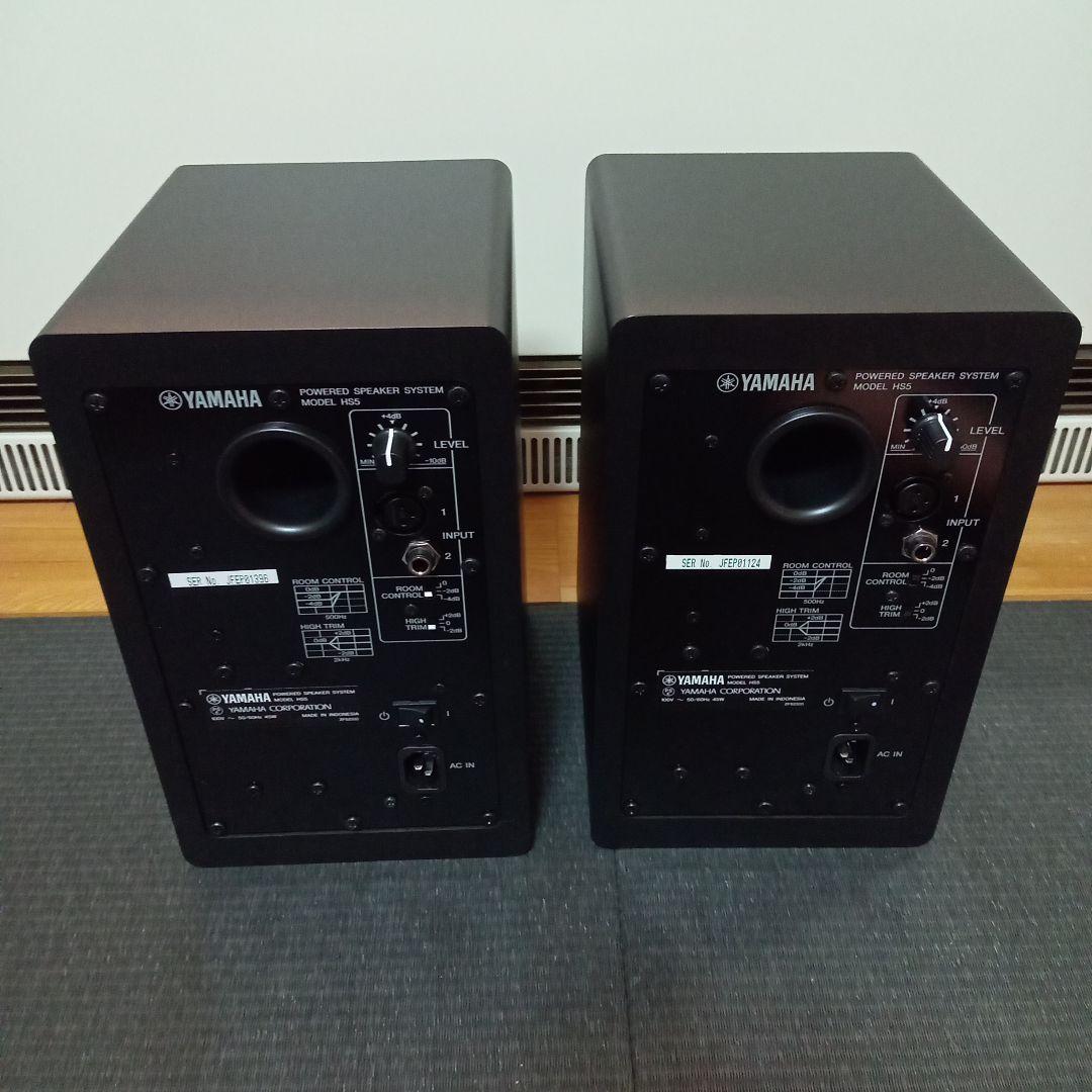 ✨️未使用級✨️極美品✨️　YAMAHA HS5 黒 モニタースピーカー ペア