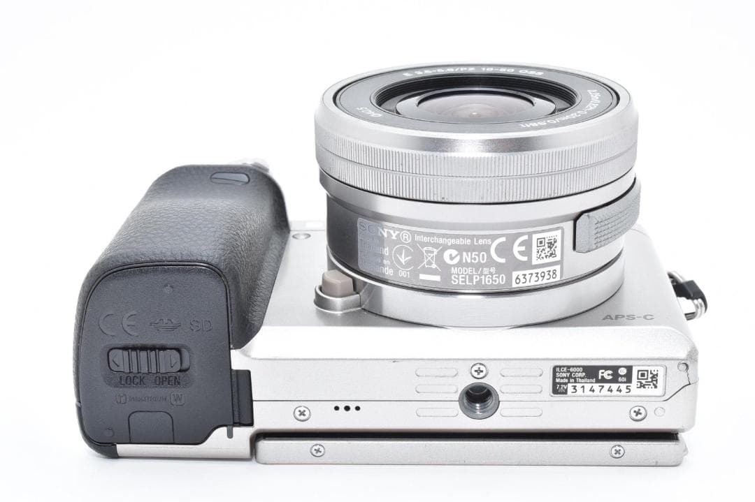【美品】Sony α6000 SELP1650 パワーズームキット ミラーレス