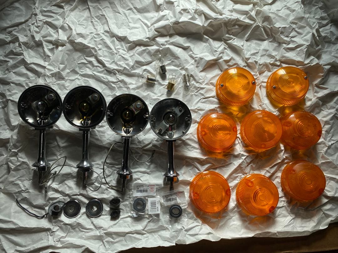 Z系 KZ900 Z1 Z2 ウインカー　セット　中古